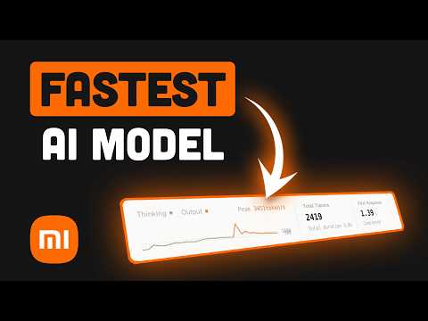 Thumbnail for Is This The FASTEST AI Model In The World?!! (Xiaomi MiMo V2.5 Pro UltraSpeed)